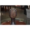 Image 8 : EBONY WOOD AFRICAN HEADS (MALE & FEMALE) (2 PCS) (DOES NOT INCLUDE STAND)