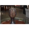 Image 8 : EBONY WOOD AFRICAN HEADS (MALE & FEMALE) (2 PCS) (DOES NOT INCLUDE STAND)