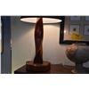 Image 2 : FREE FORM WOOD TABLE LAMP (30 1/2")