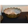 Image 2 : MIXED LOT: BRONZE COVERED BOWL & BELL, COPPER BOWL &  PORCELAIN VASE (4 PCS)