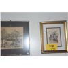 Image 1 : FRAMED INK BLOCK PRINTS (2 PCS)