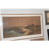 Image 2 : FRAMED PAINTING; SIGNED (33 1/2" X 19 1/4")