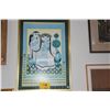 Image 1 : FRAMED 1960'S BJORN WIINBLAD POSTER (21 1/2" X 31")