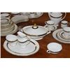 Image 8 : ROYAL DOULTON BONE CHINA (HARLOW PATTERN) & ROYAL WORCESTER DEMI LUME PLATES (CONTESSA PATTERN) (57 