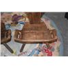 Image 3 : ANTIQUE WOODEN BIRTHING CHAIRS (PAIR)