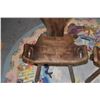Image 5 : ANTIQUE WOODEN BIRTHING CHAIRS (PAIR)