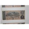 Image 6 : FRAMED CONFEDERATE PAPER MONEY & THE OLD WEST COINS (2 PCS)