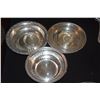 Image 2 : STERLING BOWL & DISHES (311.9 G) (6 PCS)