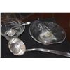 Image 2 : GLASS BOWLS & STERLING SPOON & LADLE (172.14 G) (4 PCS)