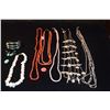 Image 1 : MIXED LOT: HEISHI, GLASS, CORAL & TURQUOISE JEWELRY (9 PCS)