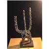 Image 2 : BUMPEI AKAJI COPPER & BRASS SCULPTURE (11 1/2" X 5 1/2") (DOES NOT INCLUDE DISPLAY)