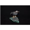 Image 2 : SEMI-PRECIOUS STONE DUCK CARVINGS ON BASES (2 PCS) (DOES NOT INCLUDE STAND)