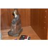 Image 2 : MIXED LOT: BOOKS & CARVED WOOD STATUE (6 PCS)