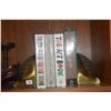 Image 2 : MIXED LOT: BOOKS, BOOKENDS, WALLETS, WOODEN DOLL & CANDLE HOLDER (10 PCS)