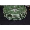 Image 3 : BORDALLO PINHEIRO DISHES, MADE IN PORTUGAL (9 PCS)