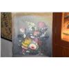 Image 2 : OIL ON CANVAS, STILL LIFE; SIGNED ROER (DOES NOT INCLUDE STAND)