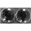 Image 2 : (2) 1.25 OZ .999 SILVER 2019 CANADIAN BISON ROUND