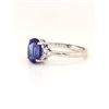 Image 2 : Simply Sophisticated Tanzanite and Diamond Ring