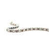 Image 5 : Champagne and Colorless Diamond Eternity Bracelet