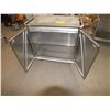 Image 2 : Stainless Steel Storage Cart On Wheels