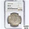 Image 1 : 1879-S Morgan Silver Dollar NGC MS65