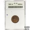 Image 1 : 1870 Indian Head Cent ANACS EF40