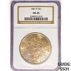 Image 1 : 1881-S Morgan Silver Dollar NGC MS65