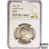 Image 1 : 1936 Rhode Island Half Dollar NGC MS66