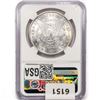 Image 2 : 1881-S Morgan Silver Dollar NGC MS63