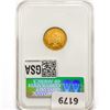 Image 2 : 1874 Sweden 10 Kroner .1296oz. Gold NGC MS65