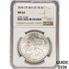 Image 1 : 1878 7TF Morgan Silver Dollar NGC MS62 REV 78