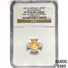Image 1 : 2015 G. Britain 1/4Sovereign .059oz. Gold NGC PF70