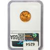 Image 2 : 1944-S Wheat Cent NGC MS67 RD