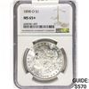Image 1 : 1898-O Morgan Silver Dollar NGC MS65+