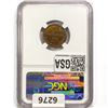 Image 2 : 1863 Alden & Frink NGC MS64 BN