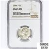 Image 1 : 1944-P Jefferson Nickel NGC MS65 5FS