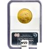 Image 2 : 2007-W $10 1/2oz A. Adams Gold NGC MS70