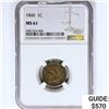 Image 1 : 1860 Indian Head Cent NGC MS61