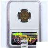 Image 2 : 1860 Indian Head Cent NGC MS61