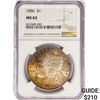 Image 1 : 1886 Morgan Silver Dollar NGC MS63