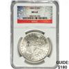 Image 1 : 1884-O Morgan Silver Dollar NGC MS62