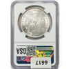 Image 2 : 1888-O Morgan Silver Dollar NGC MS64