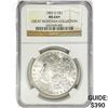 Image 1 : 1883-O Morgan Silver Dollar NGC MS64+ G. Montana C