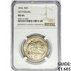 Image 1 : 1936 Gettysburg Half Dollar NGC MS64