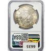 Image 2 : 1878-S Morgan Silver Dollar NGC MS63
