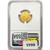 Image 2 : 1929 $2.50 Gold Quarter Eagle NGC MS62