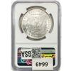 Image 2 : 1890 Morgan Silver Dollar NGC MS62