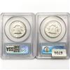 Image 2 : [2] Franklin SILV. Half Dollas PCGS MS64 1949-1955