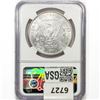 Image 2 : 1899 Morgan Silver Dollar NGC MS62