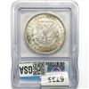 Image 2 : 1921 Morgan Silver Dollar ICG MS65